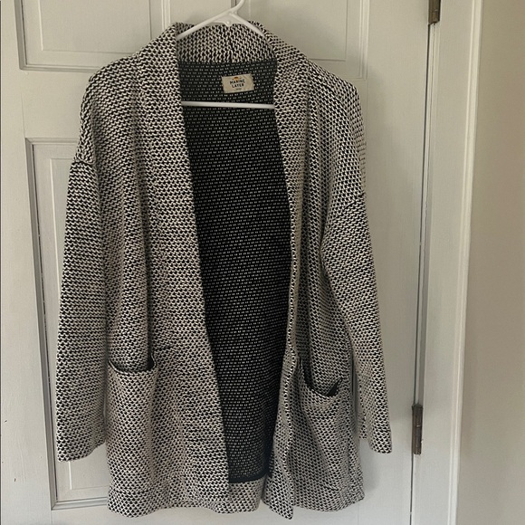 Marine Layer Sweaters - Marine Layer Birdseye Cardigan